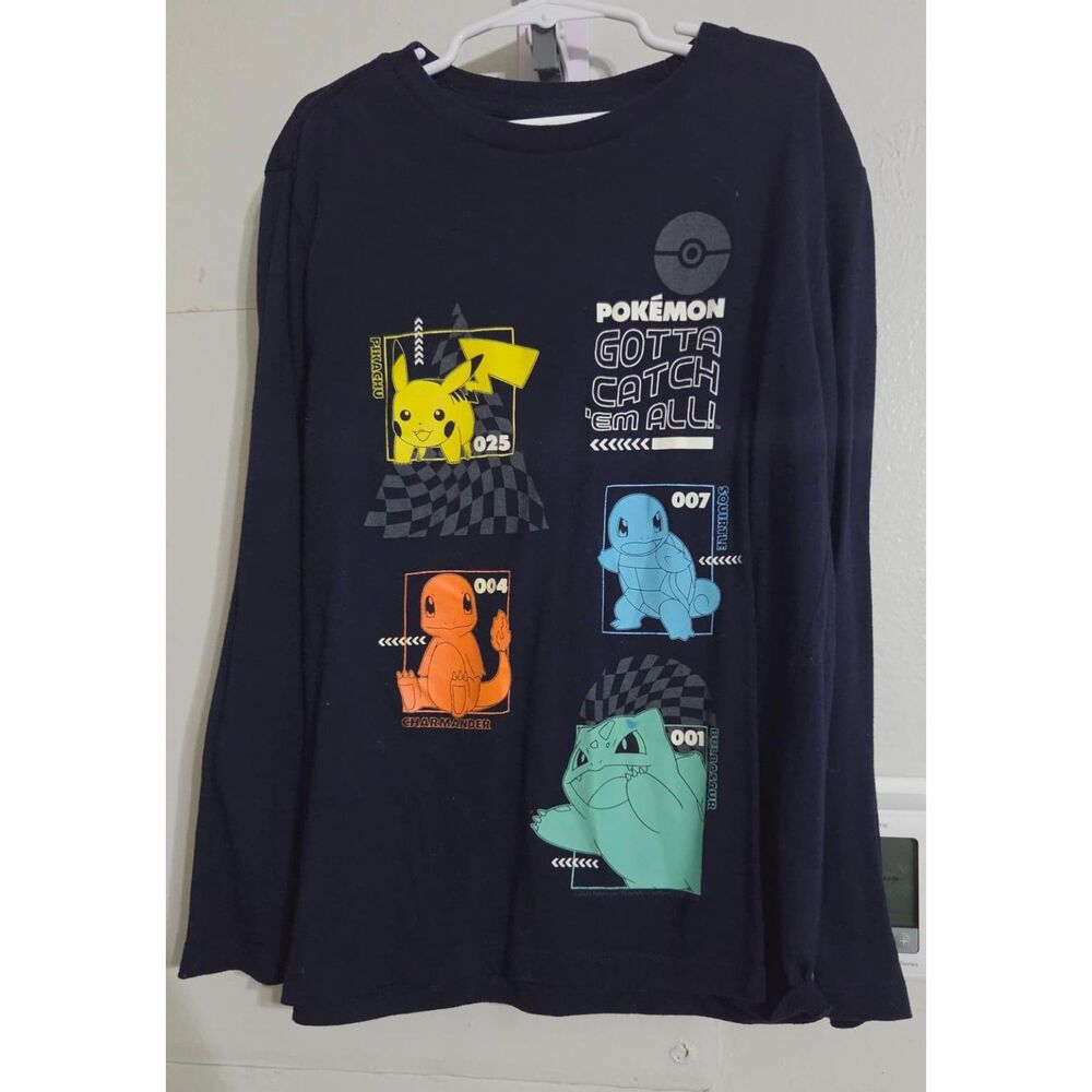 Pokémon "Gotta Catch 'Em All" Navy Long Sleeve T-Shirt